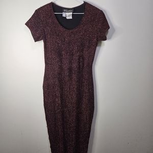 Cartise International Size 6 Red Maxi dress